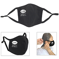 3Ply Reusable Cotton Face Mask with Ear Loop Size Adjustment